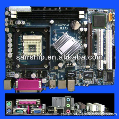 Factory OEM Intel 865GV motherboard with sata
